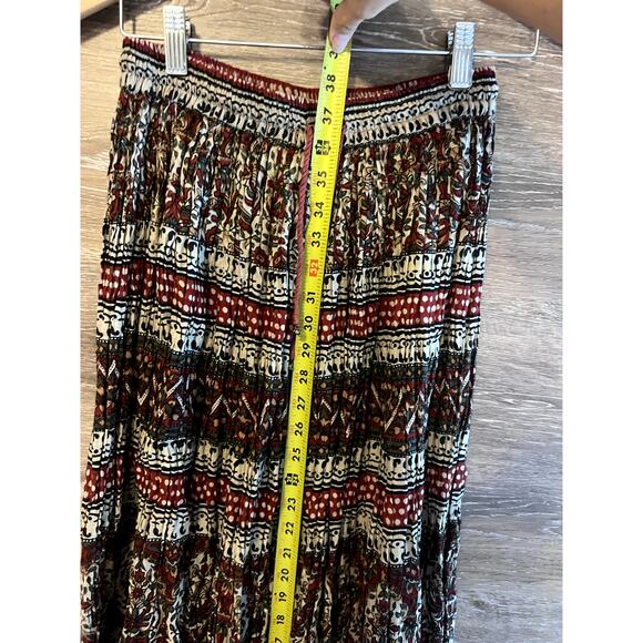 Vintage Maxi Skirt Artsy Size Small Cotton Boho Huntington Ridge long Hippie - Picture 6 of 7